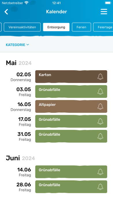 Gemeinde Waldenburg Screenshot