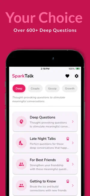 SparkTalk screenshot 1