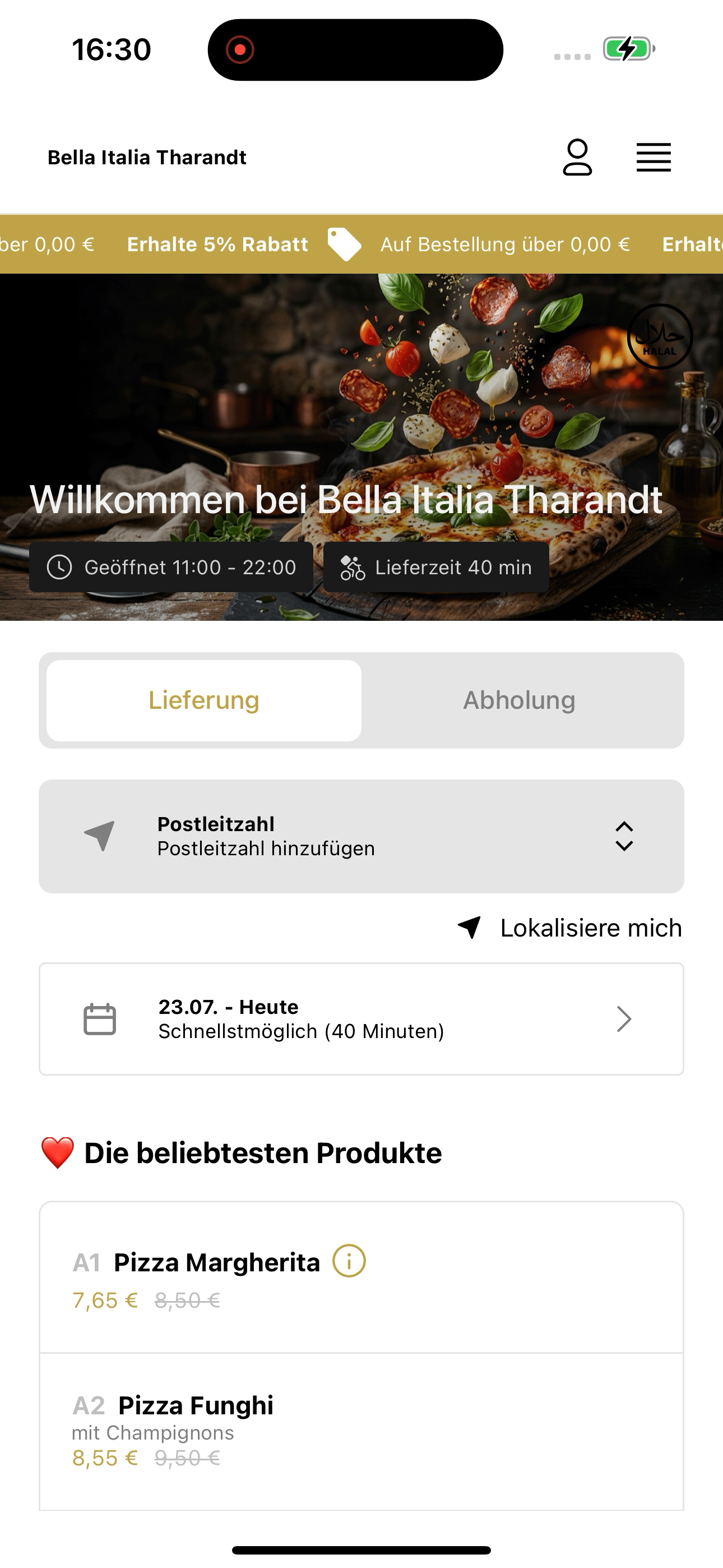 Bella Italia Restaurant screenshot 6