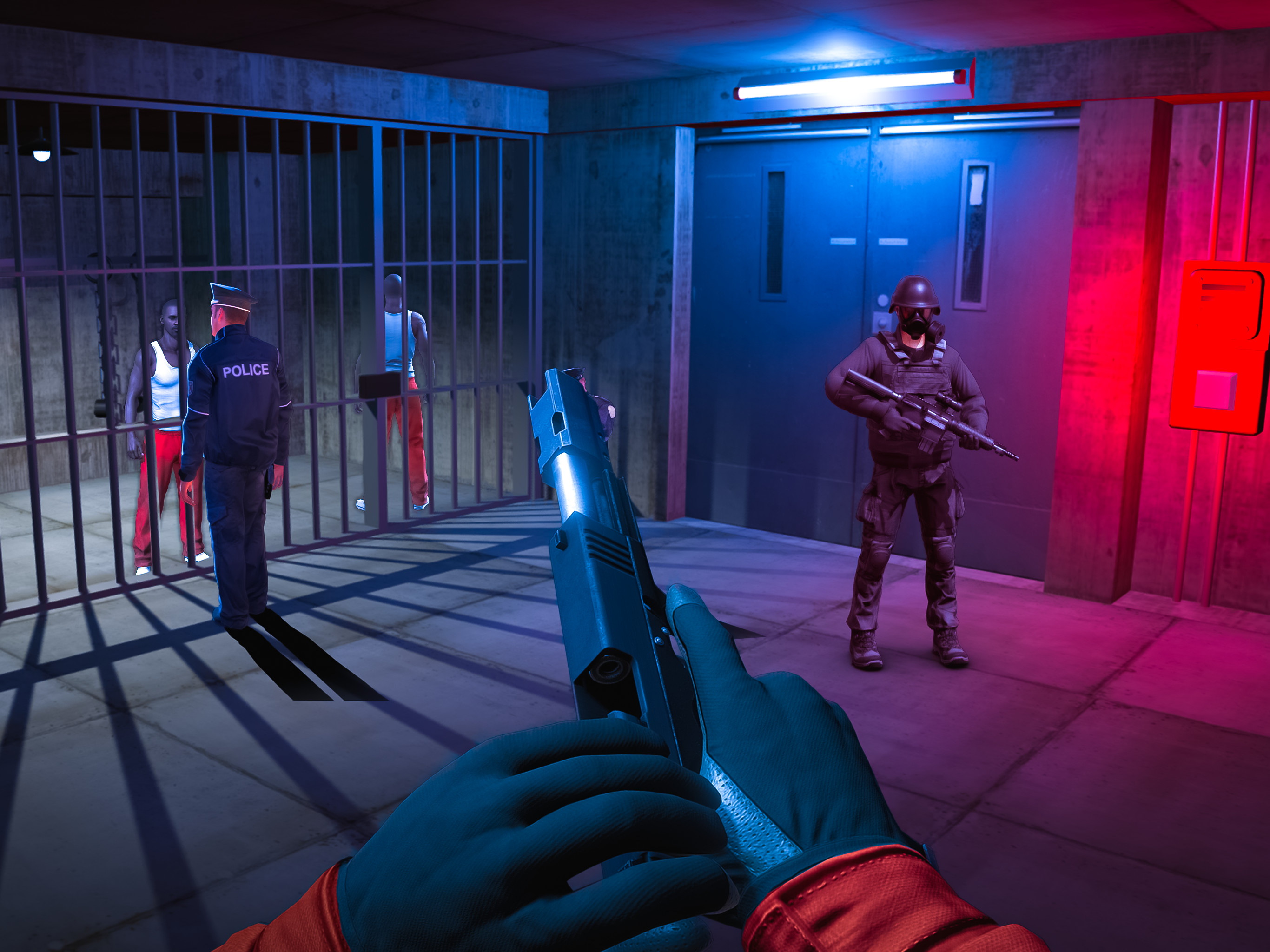 Alcatraz Prison Escape 3-d Out