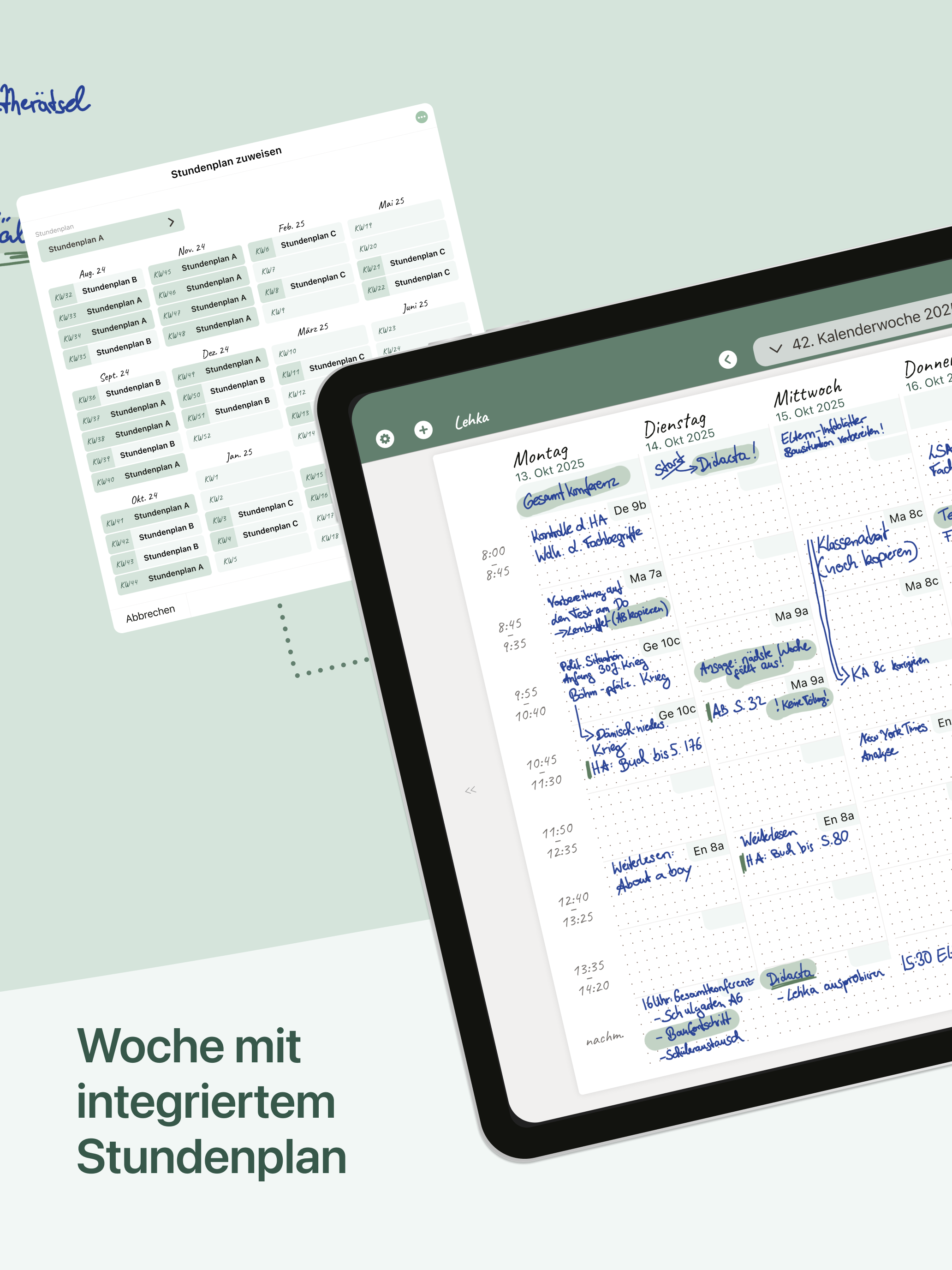 Lehka - Digitaler Lehrerplaner screenshot 5