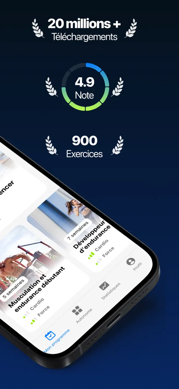 Screenshot #2 pour Fitify: Exercices à la maison