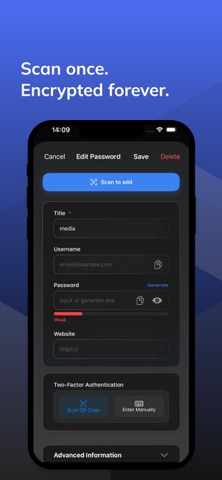 KeepSafe:Local Password vault Screenshot 3 of 6