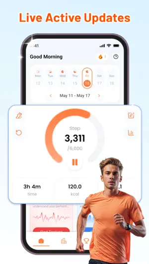 Pedometer - Daily Walk Tracker screenshot 1