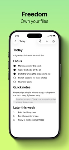 App screenshot