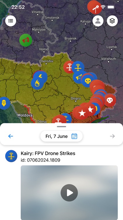 Military Summary: Conflict Map