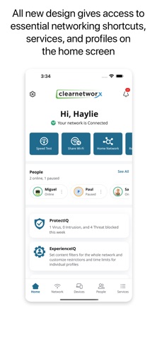 Clearnetworx Connect screenshot