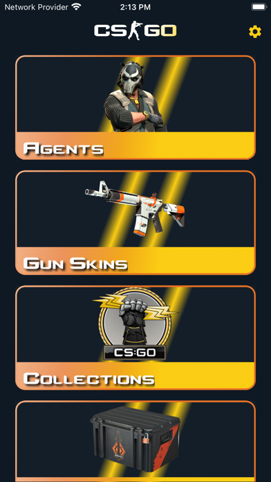 Screenshot #1 pour CS:GO Agents Stats & Guns 2024