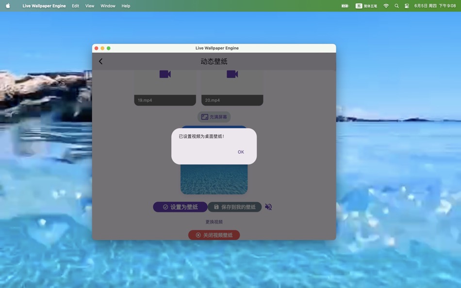 #2. Live Wallpaper Engine (macOS) 由: YunQu Ltd