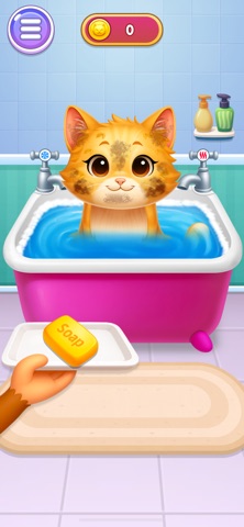 Kitty Newborn Care iPhone screenshot
