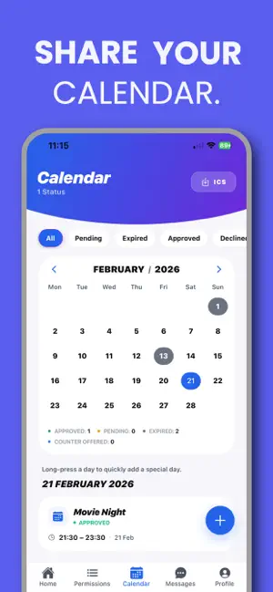 Sesepe – Shared Planner screenshot 4