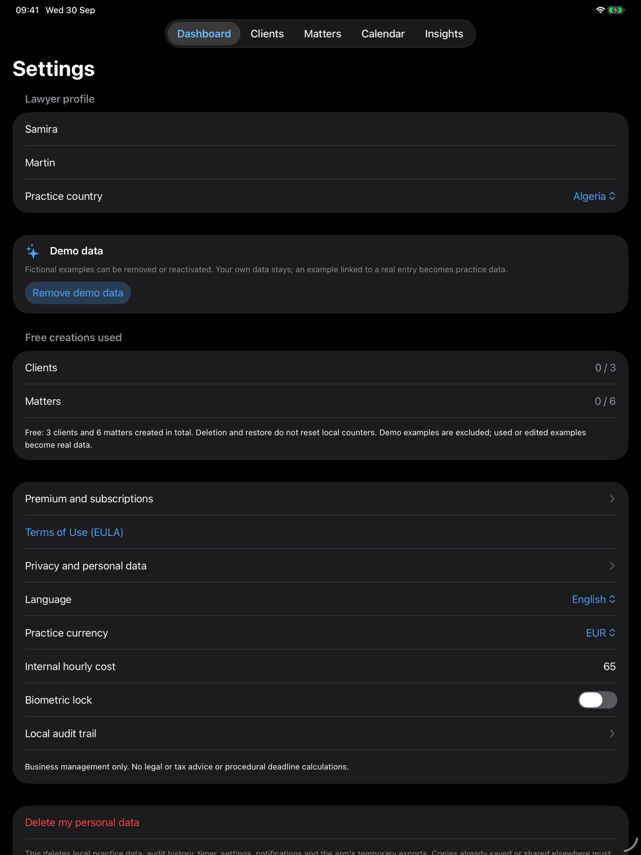 Screenshot 5 of Lawyer Practice
