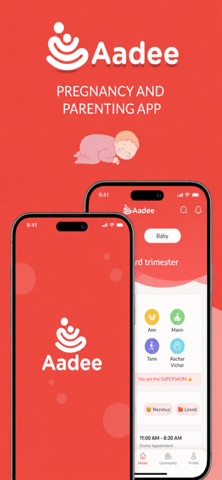 AADEE - Garbh Sanskar App iPhone screenshot