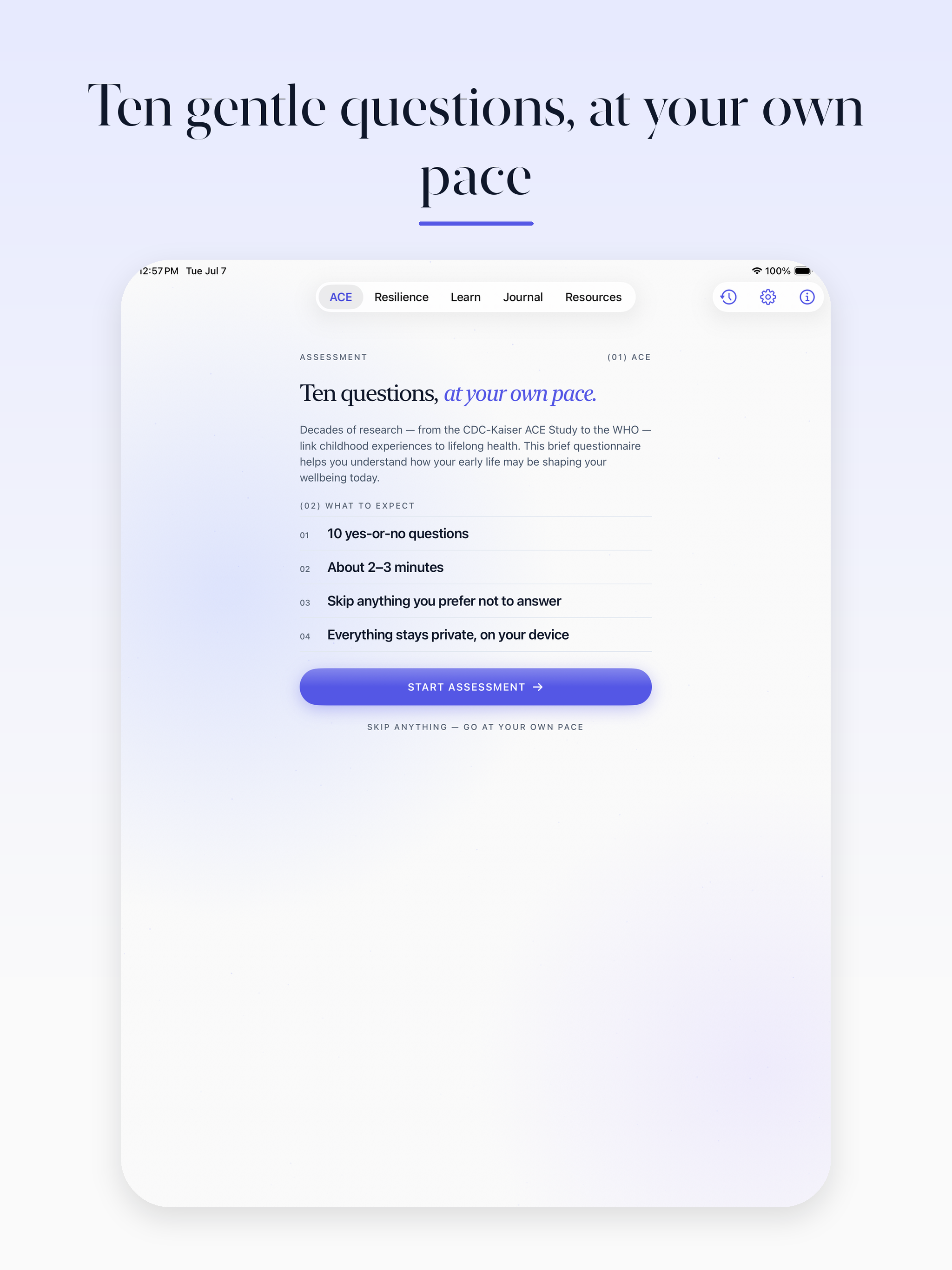 ACE Score Test & Resilience screenshot 8