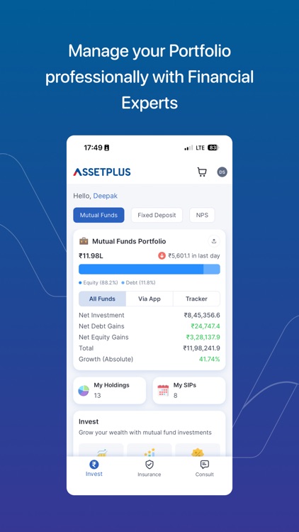 AssetPlus - Mutual Funds & SIP