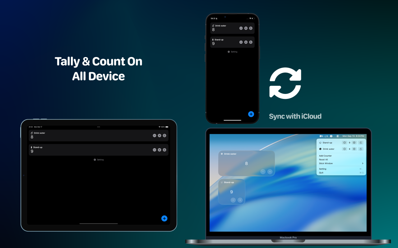 Countly - Tally&Count On Menu screenshot 8