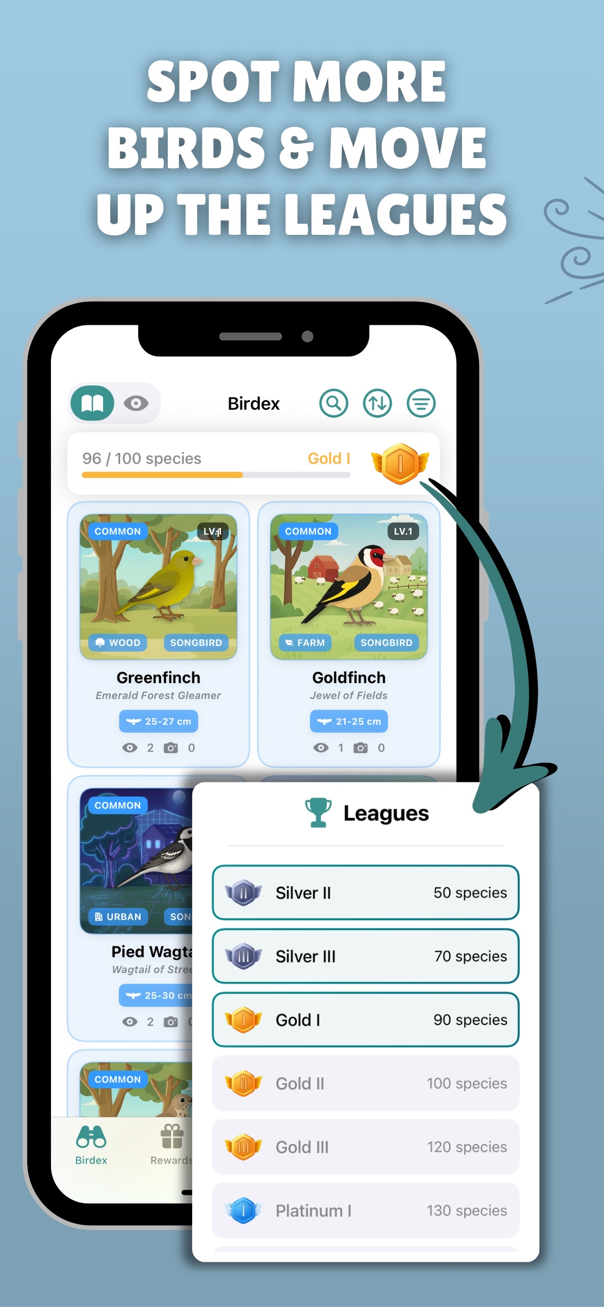 Birdex: UK Bird Watching App