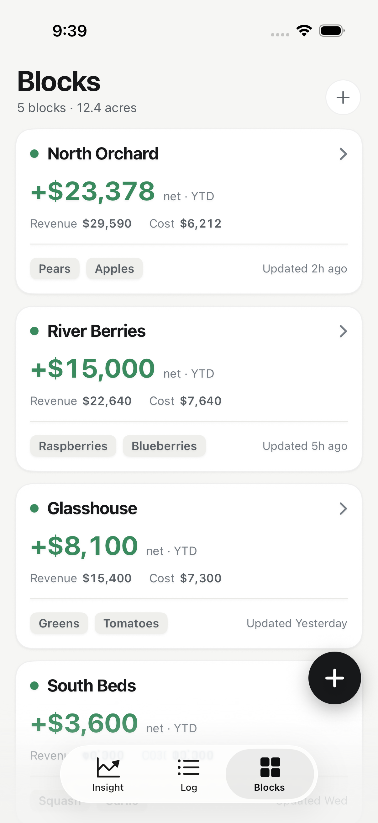Furrowed: Farm Profit Tracker