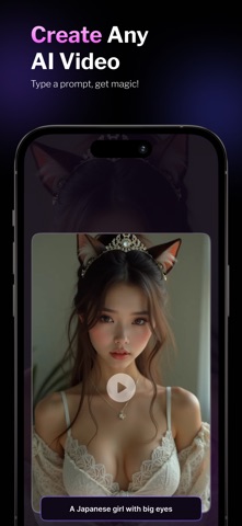 Pixel Loom : Ai Video Maker iPhone screenshot