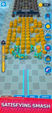 Gold Craft Tycoon iPhone screenshot