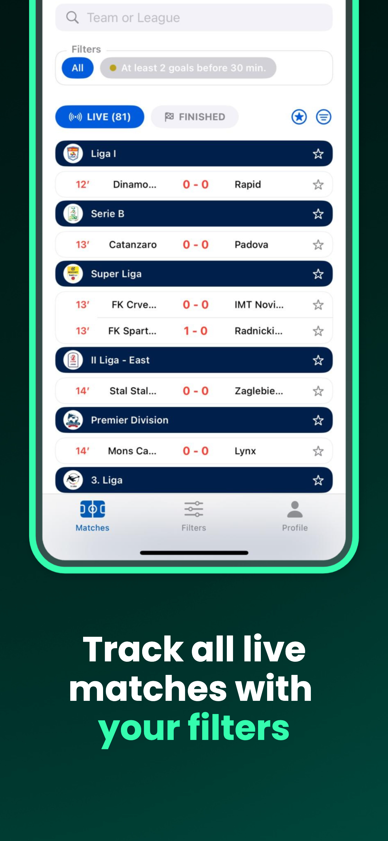 Soccer Match Filter screenshot 4