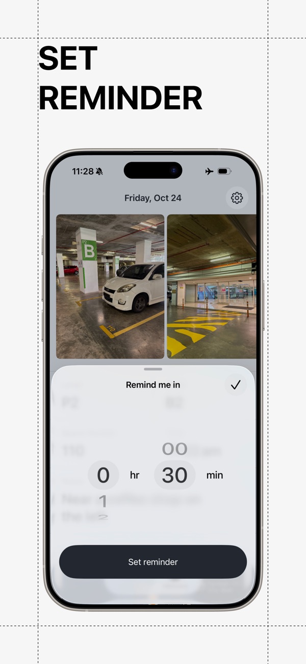 overthere: parking reminder screenshot 4