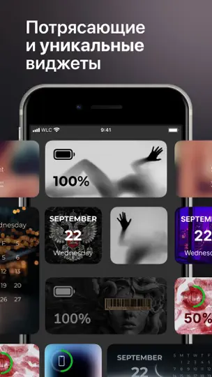 Скриншот Reskin: темы, виджеты, иконки на iPhone 4