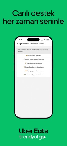 Trendyol Go: Yemek, Market, Su screenshot