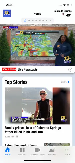 KRDO 13 Colorado Springs News screenshot 1