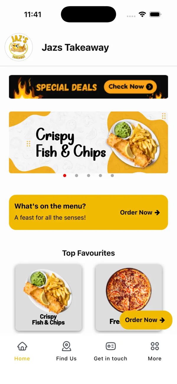 Screenshot #1 pour Jazs Takeaway