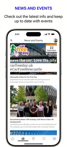 Newcastle Helix iPhone screenshot