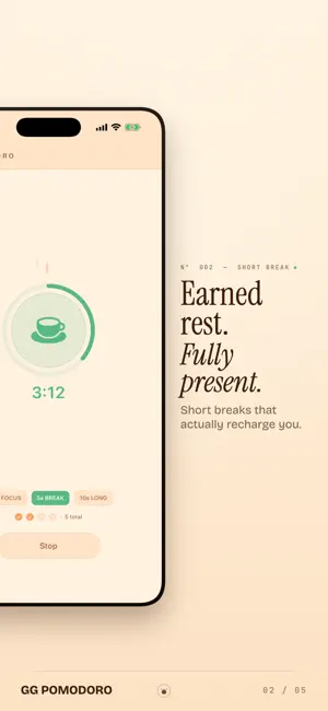 GGPomodoro screenshot 2