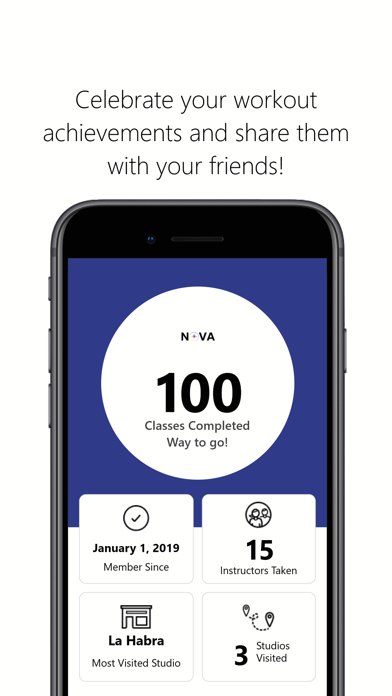 NOVA Club iPhone screenshot 6 - Health & Fitness app