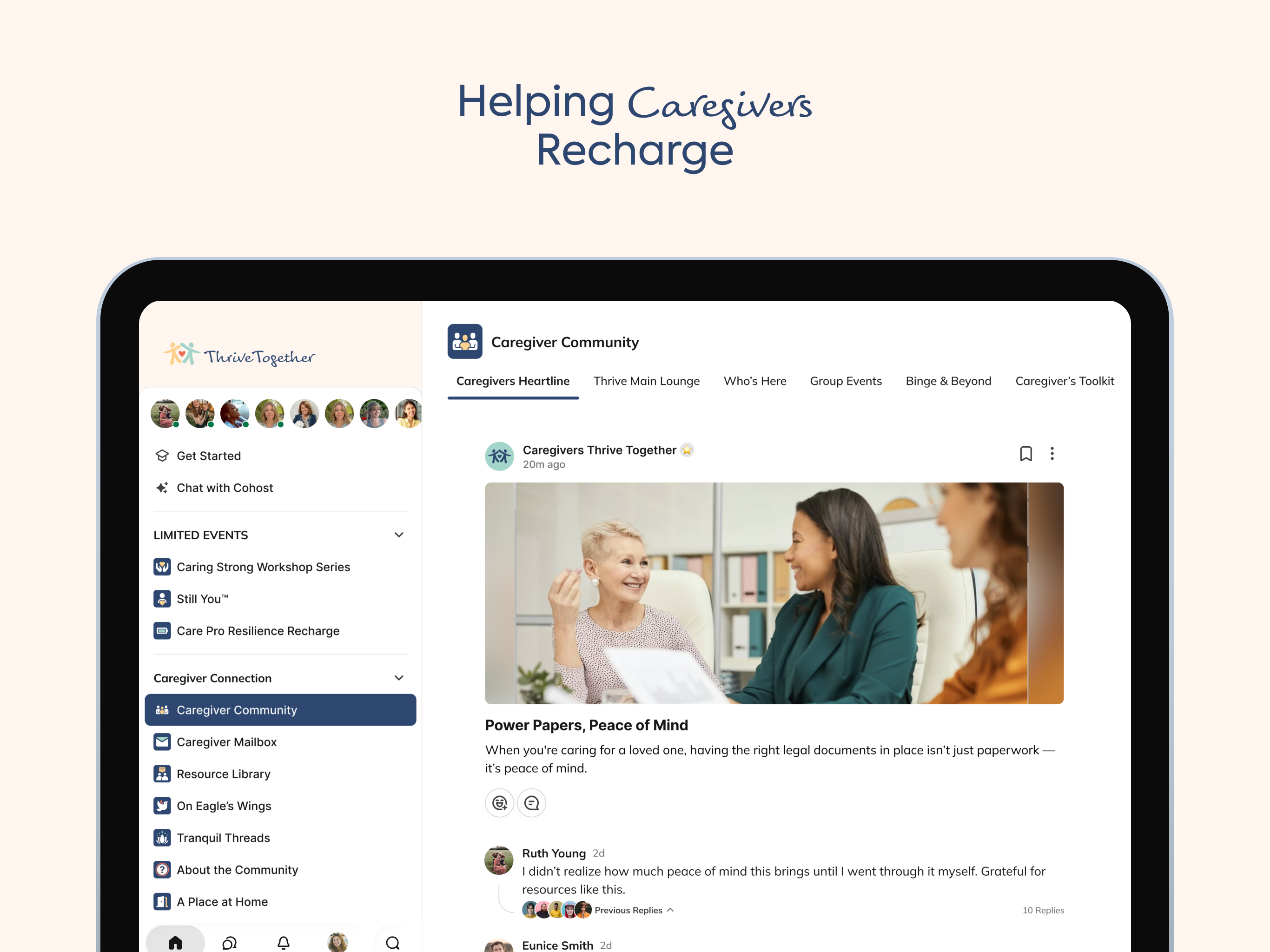 Thrive Together for Caregivers