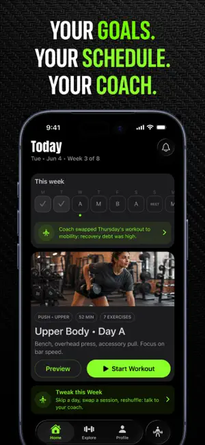 Tonn: Workout Coach & Tracker screenshot 2