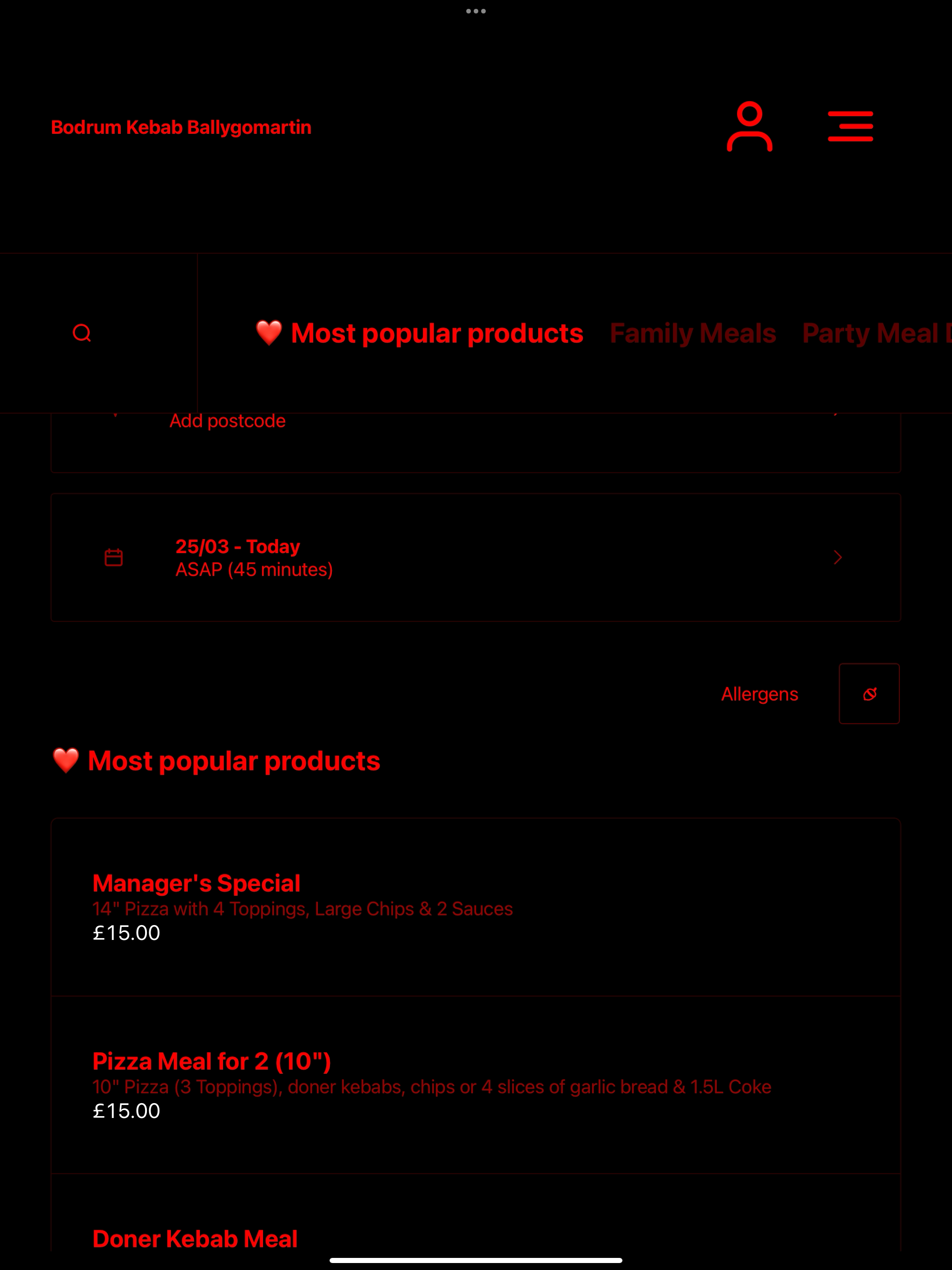 Bodrum Kebab House UK screenshot 7