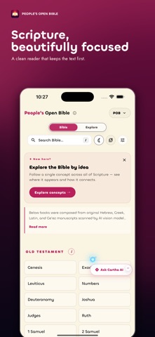 People's Open Bible (POB) Screenshot 1 of 5