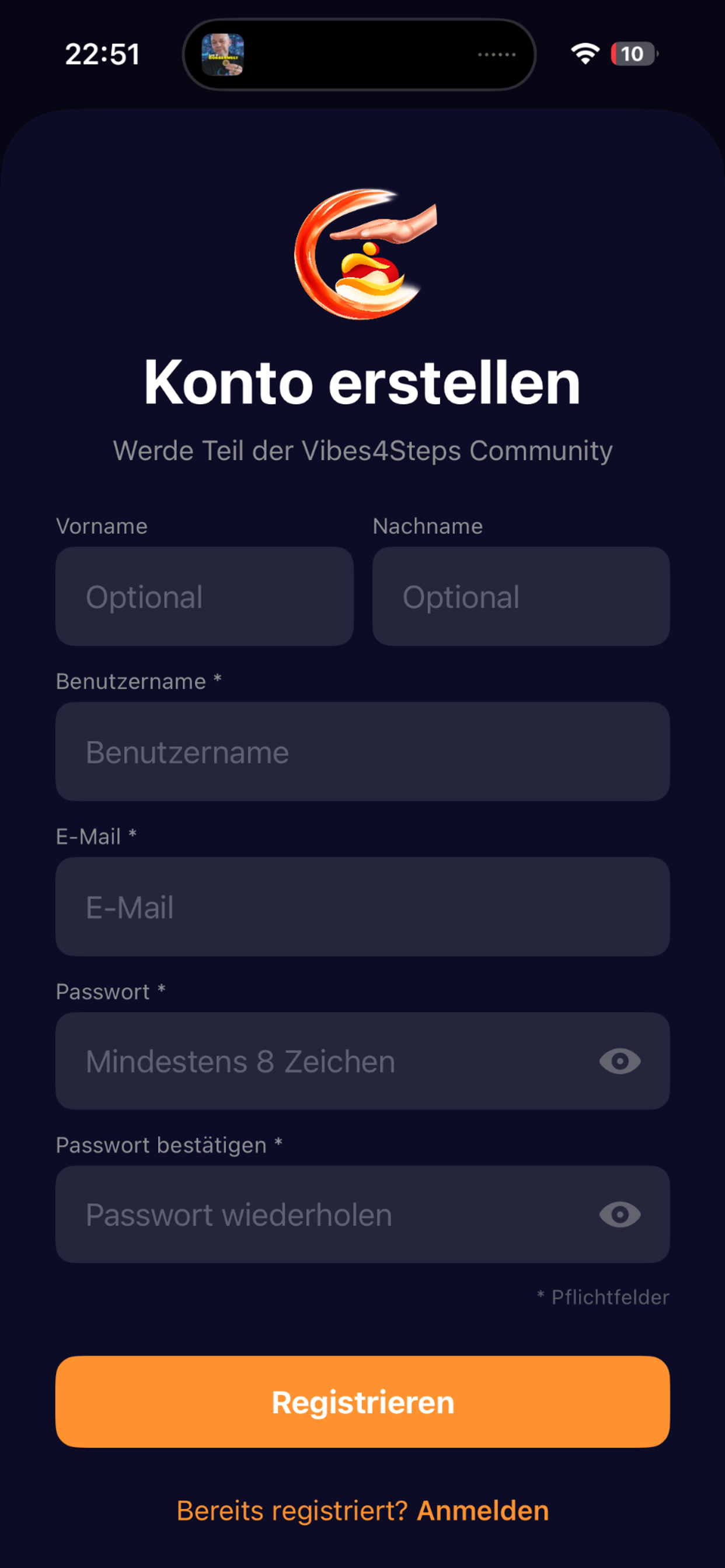 Vibes4Steps