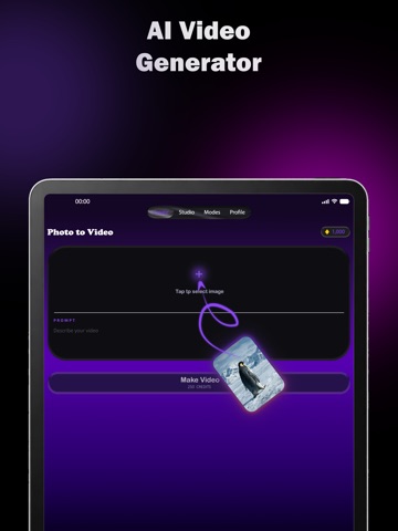 AI Photo to Video - Vivix iPad screenshot