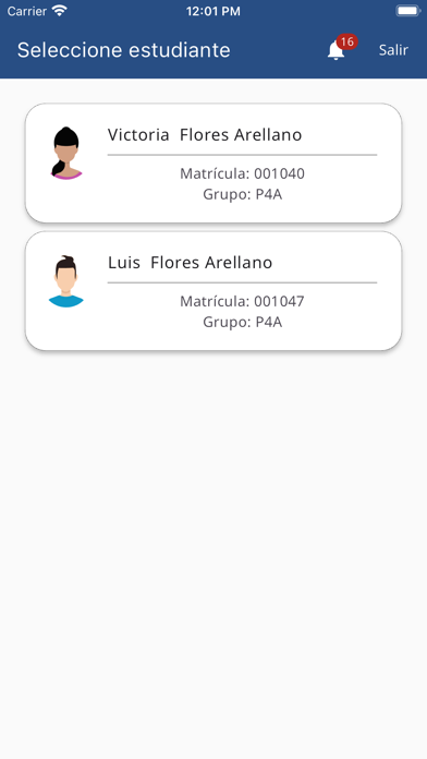 Instituto las Américas Parral Screenshot