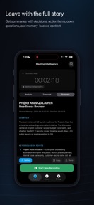 Meeting Intelligence screenshot