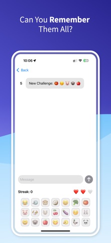 Emoji Memory Challenge screenshot