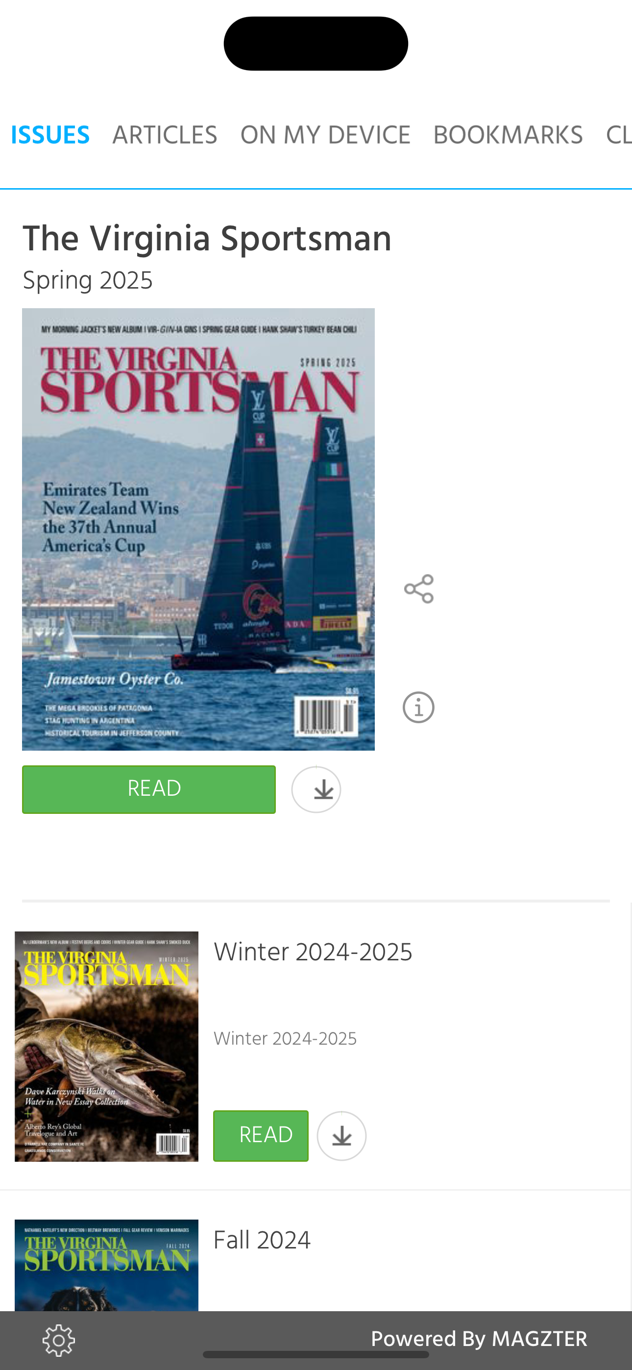 The Virginia Sportsman screenshot 1