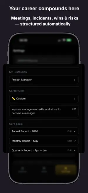 LogLogic: AI Work Reports screenshot 4