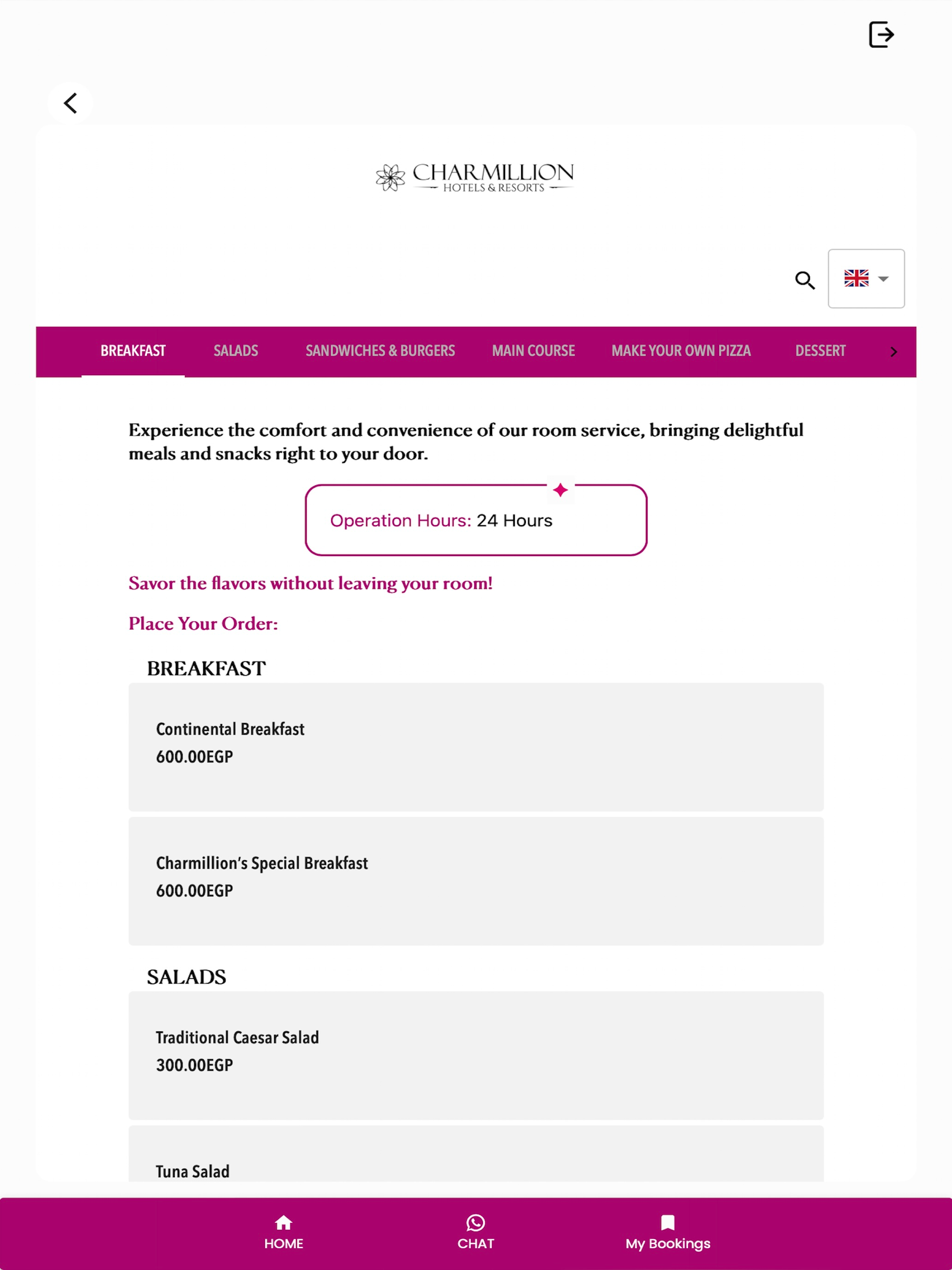 Charmillion Hotels & Resorts screenshot 8