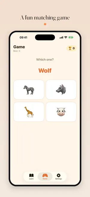 Learn Animals: Kids Game screenshot 3