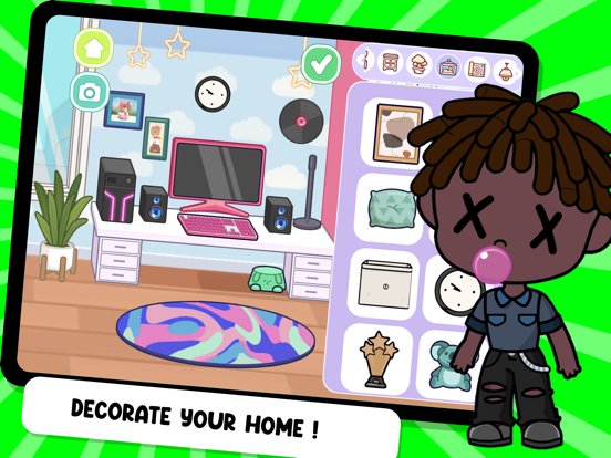 Rita Outfits & houses Mod iPad screenshot 4 - Games app