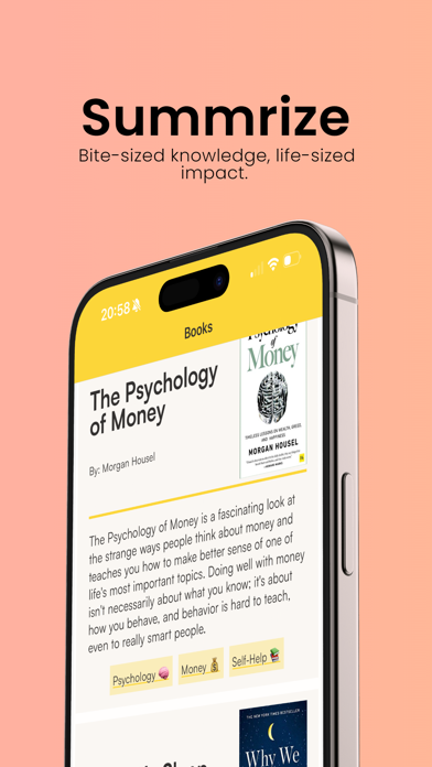 Summrize Books Screenshot