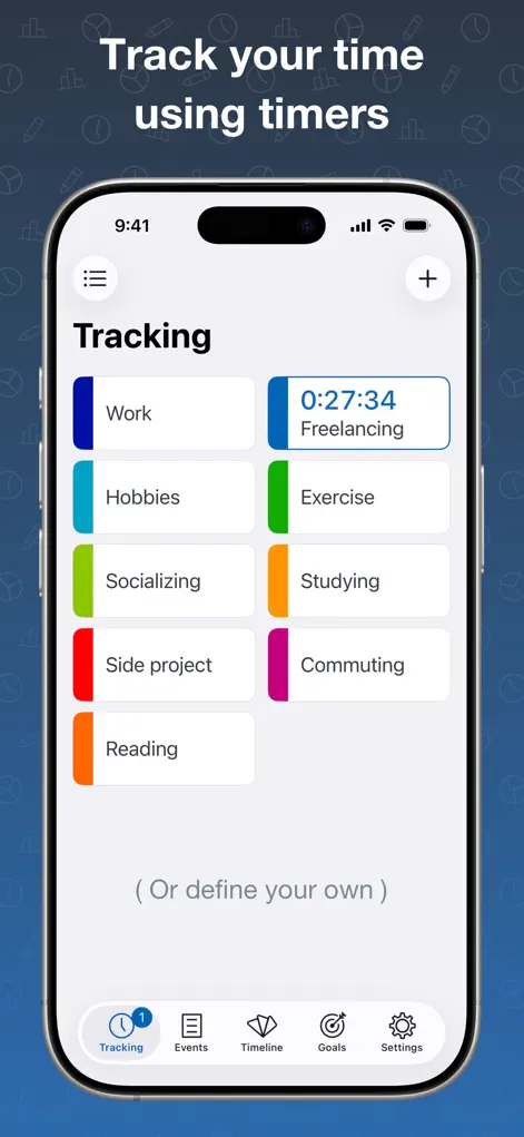 Timelines Time Tracking - Productivity App | MWM