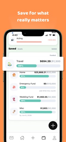 BuyBye - Budget Planner iPhone screenshot 4